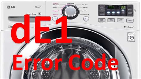 ub code on lg washer|LG Front Load Washer